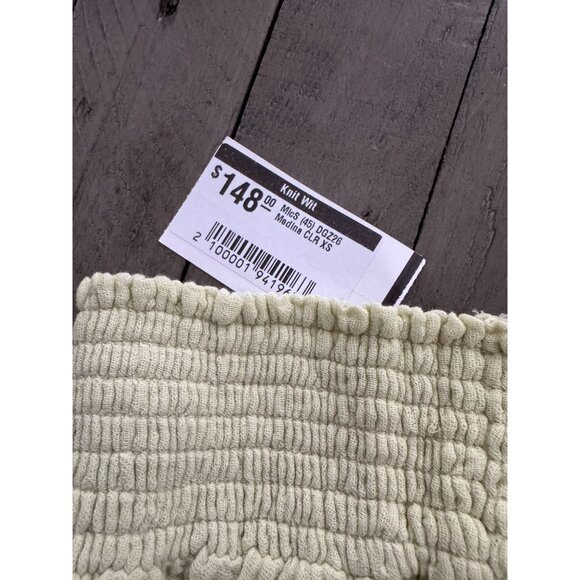 NWT Michael Stars Women's Simba Extra Wide Smocked Waist Pant XS - Picture 2 of 3